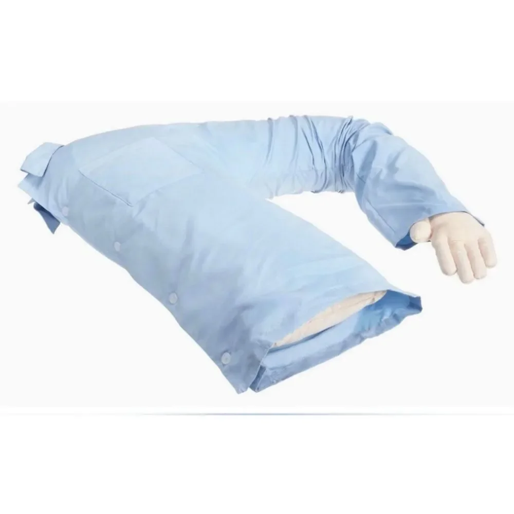 Boyfriend Pillow - Companion Or Cuddle Buddy - Body Pillow Blue